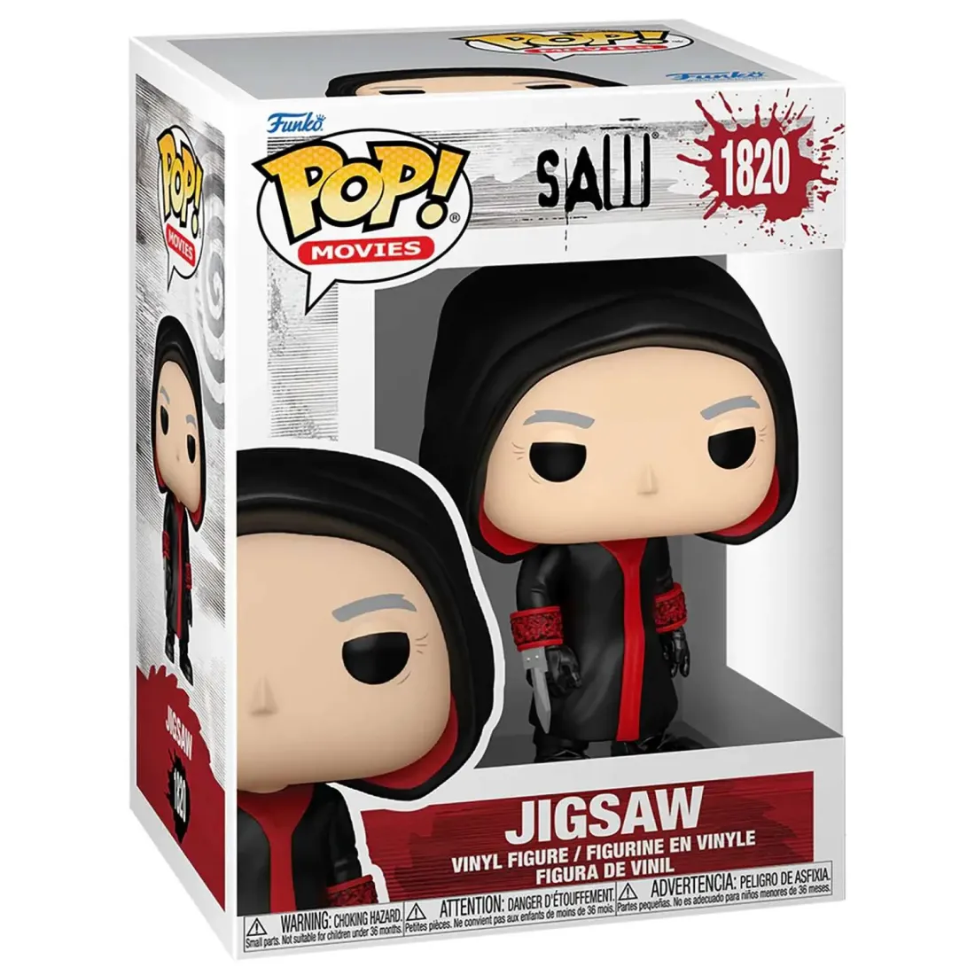 Фигурка Funko POP! Movies Saw Jigsaw w/Chase (1820) 80692