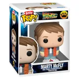 Фигурка Funko Bitty POP! Rides BTTF Marty McFly and Time Machine 85521