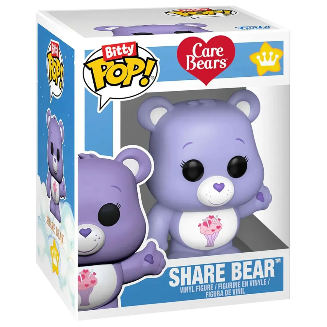 Фигурка Funko Bitty POP! Rides Care Bears Share Bear and Cloud Mobile 86927