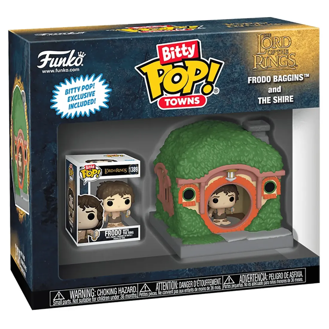 Фигурка Funko Bitty POP! Towns LOTR Frodo Baggins and The Shire 83685