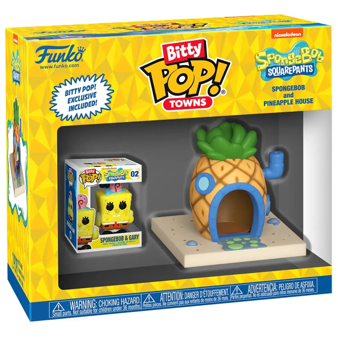 Фигурка Funko Bitty POP! Towns Spongebob SquarePants Spongebob and Pineapple House 83638