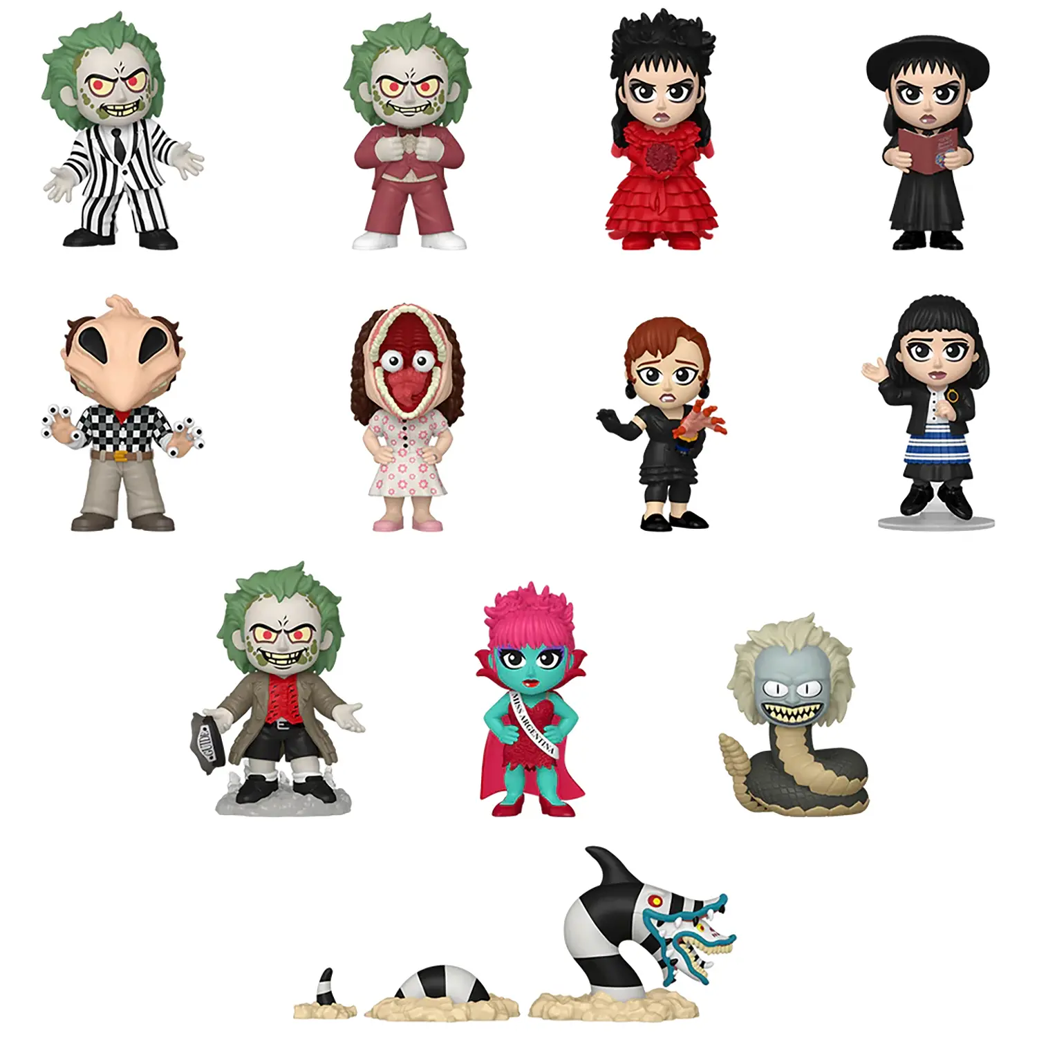 Фигурка Funko Mystery Minis Beetlejuice 1 штука в ассортименте (из 12) 86443