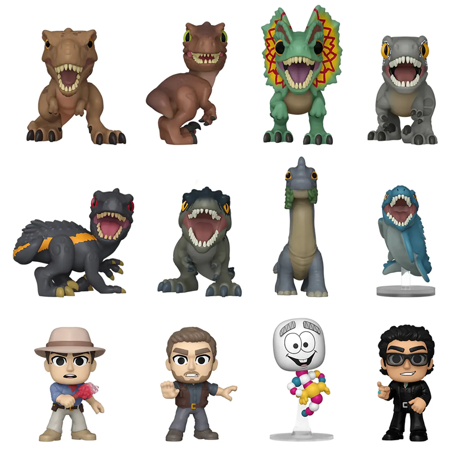 Фигурка Funko Mystery Minis Jurassic World 1 штука в ассортименте (из12) 87856