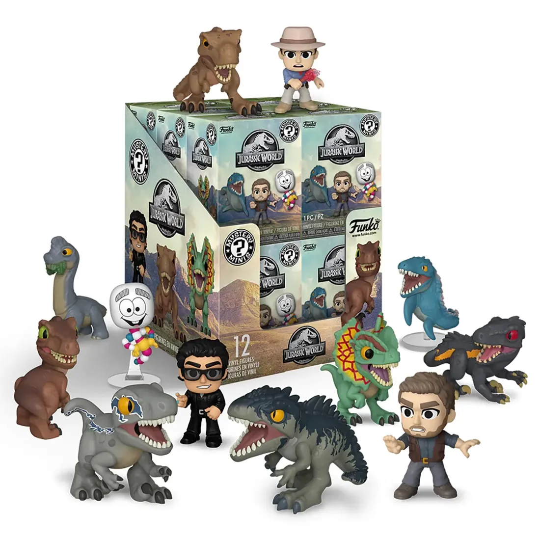 Фигурка Funko Mystery Minis Jurassic World 1 штука в ассортименте (из12) 87856