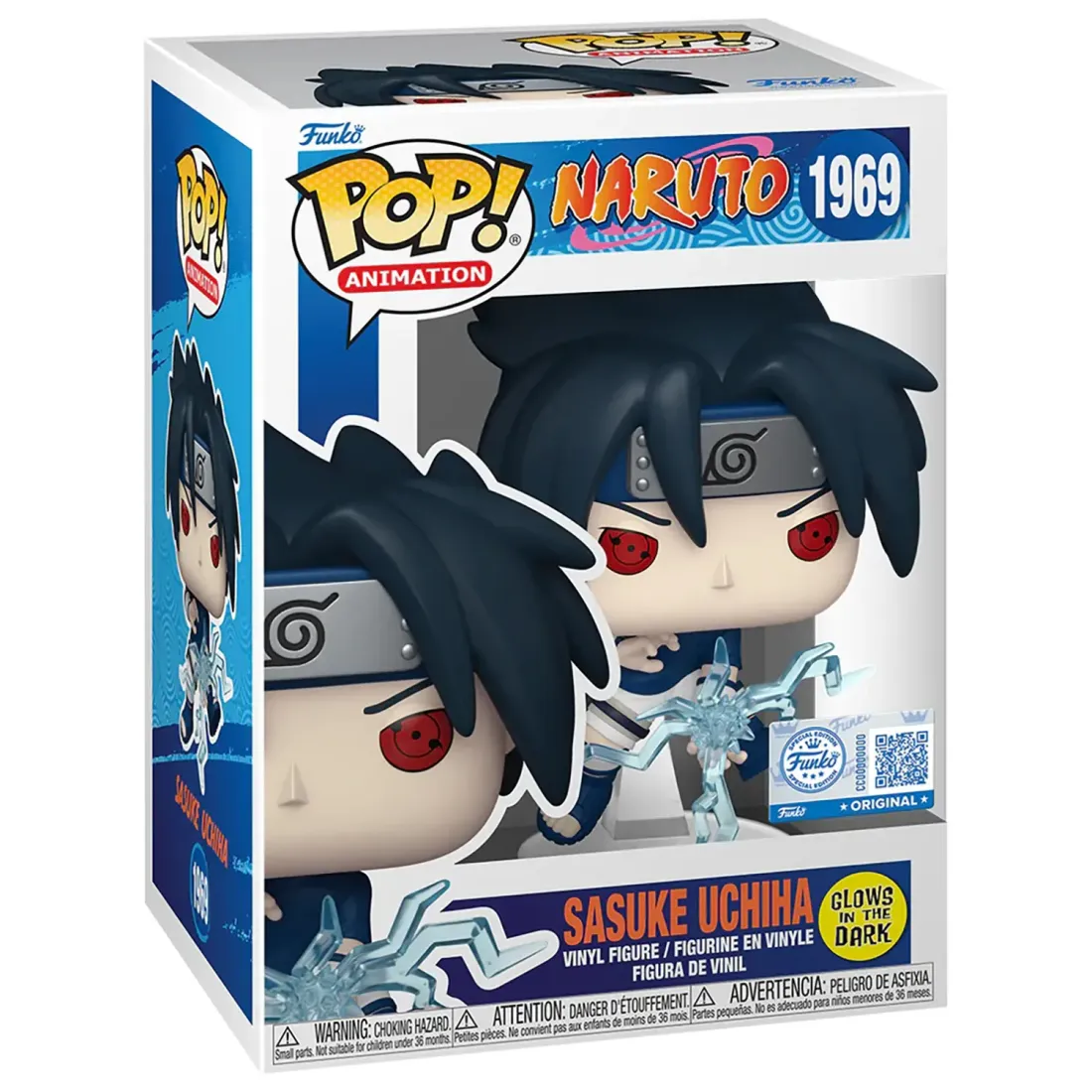 Фигурка Funko POP! Animation Naruto Sasuke Uchiha (GW) (Exc) (1969) 82760