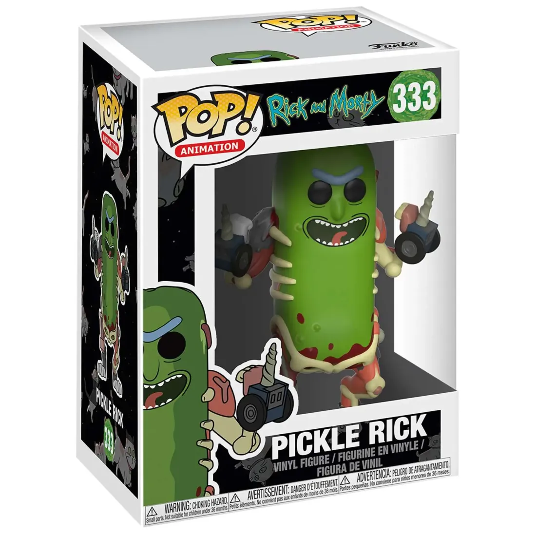 Фигурка Funko POP! Animation Rick & Morty Pickle Rick (333) 27854