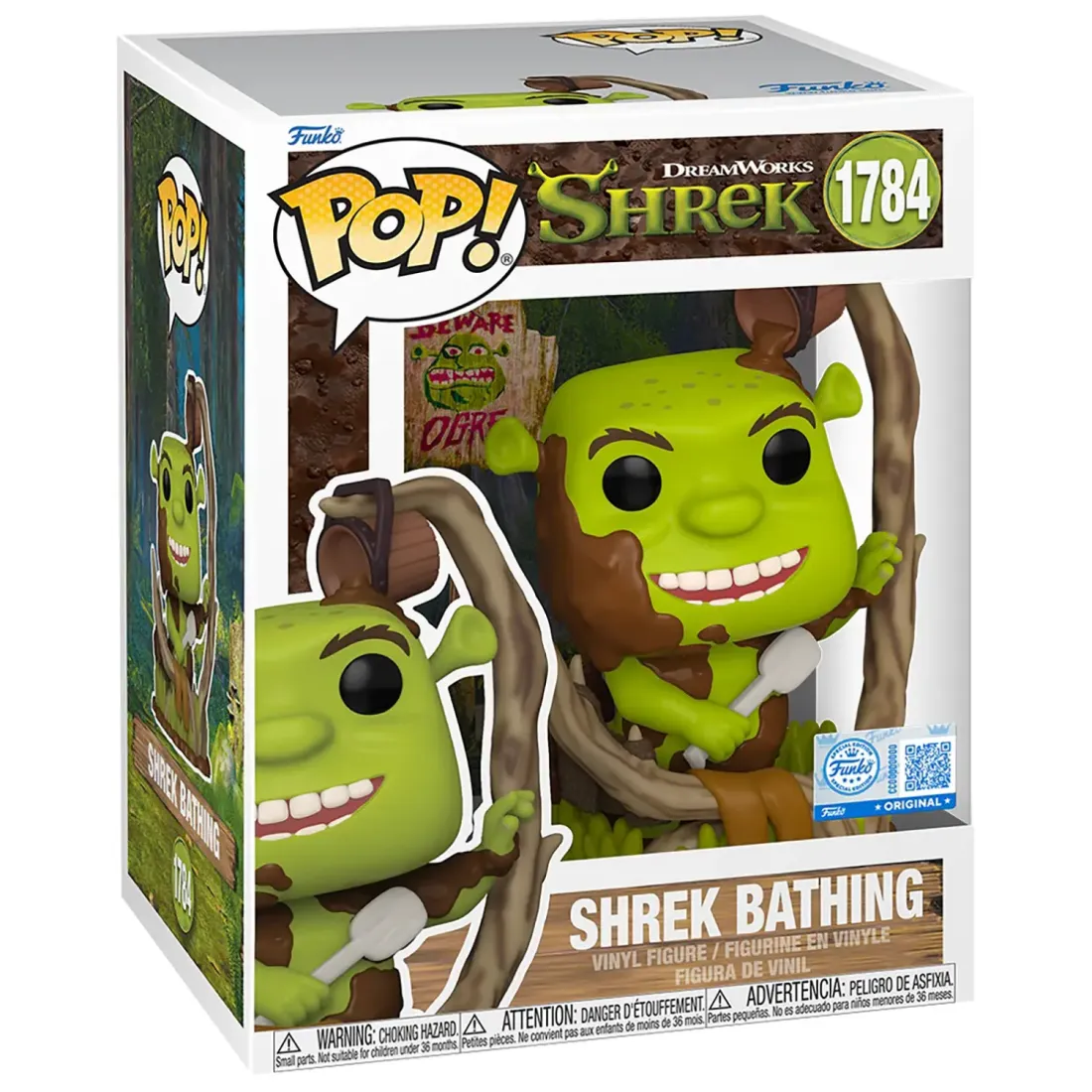 Фигурка Funko POP! Premium Shrek Shrek Bathing (Exc) (1784) 85247