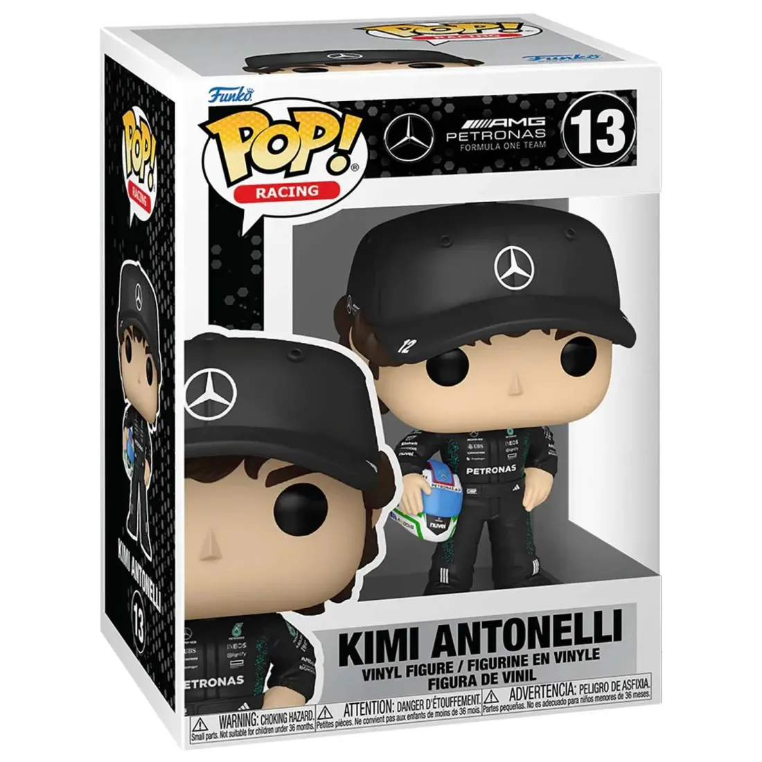 Фигурка Funko POP! Racing F1 Mercedes-AMG Petronas Formula One Kimi Antonelli (13) 89319