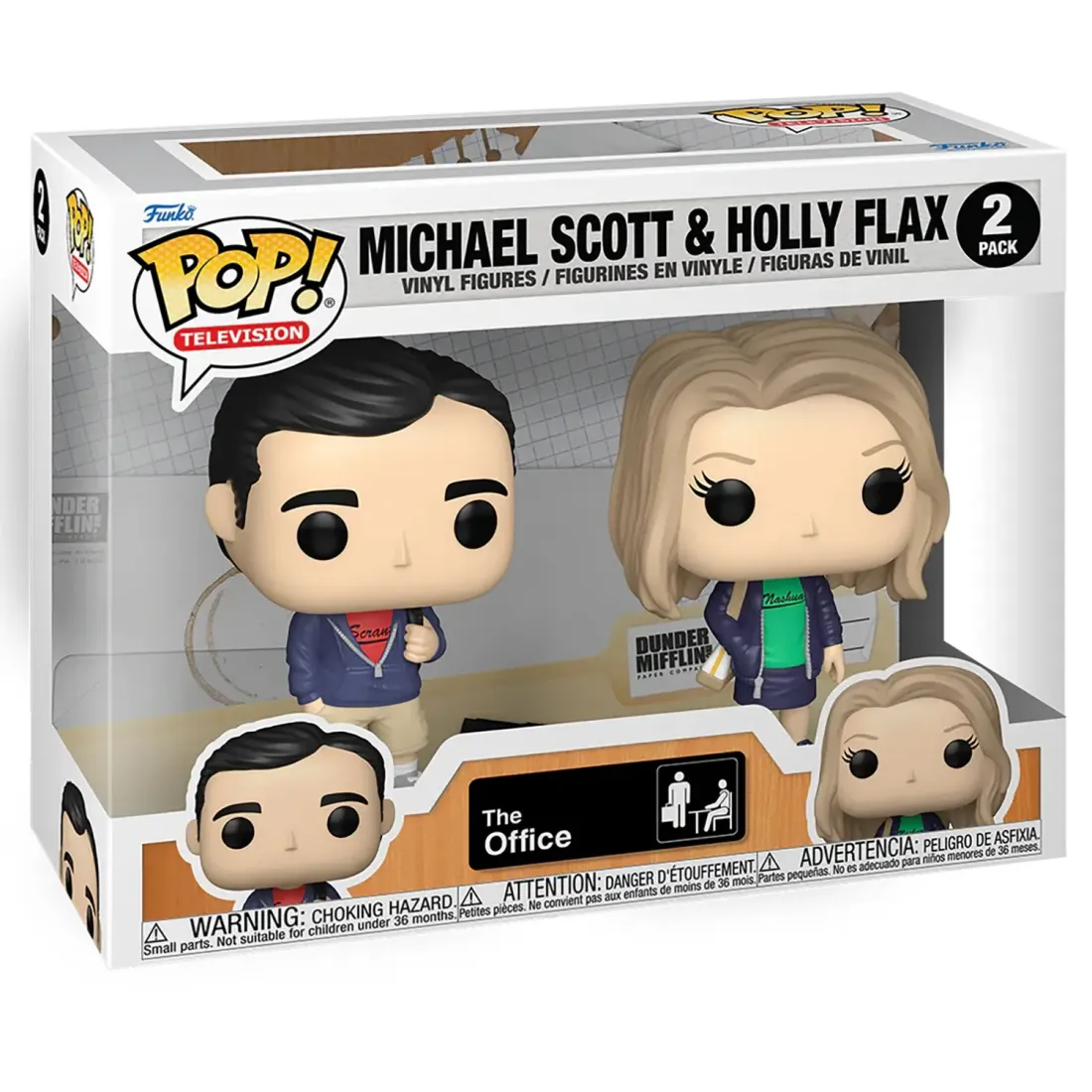 Фигурка Funko POP! TV The Office S9 Michael Scott & Holly Flax 2PK 75679