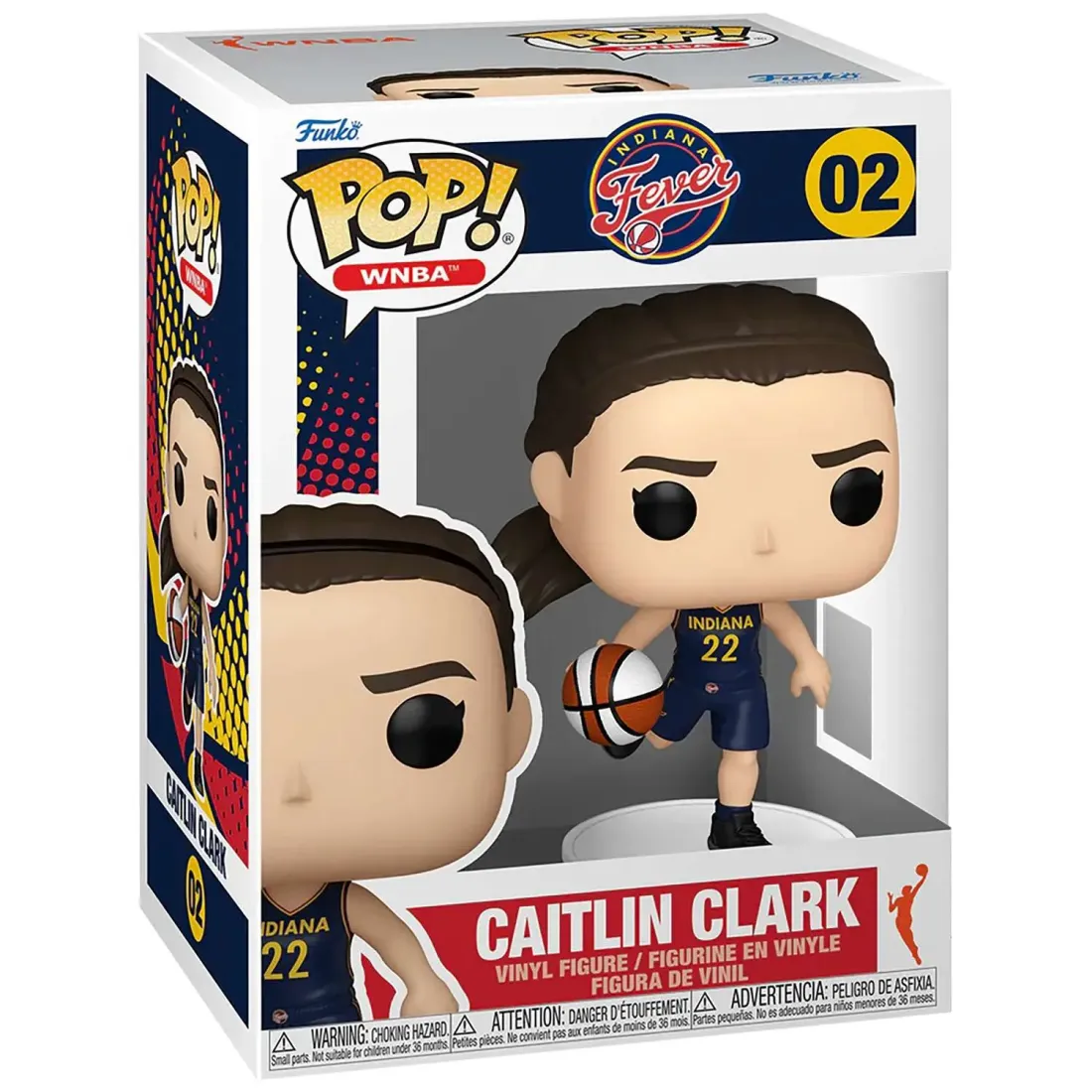 Фигурка Funko POP! WNBA Fever Caitlin Clark (02) 88457