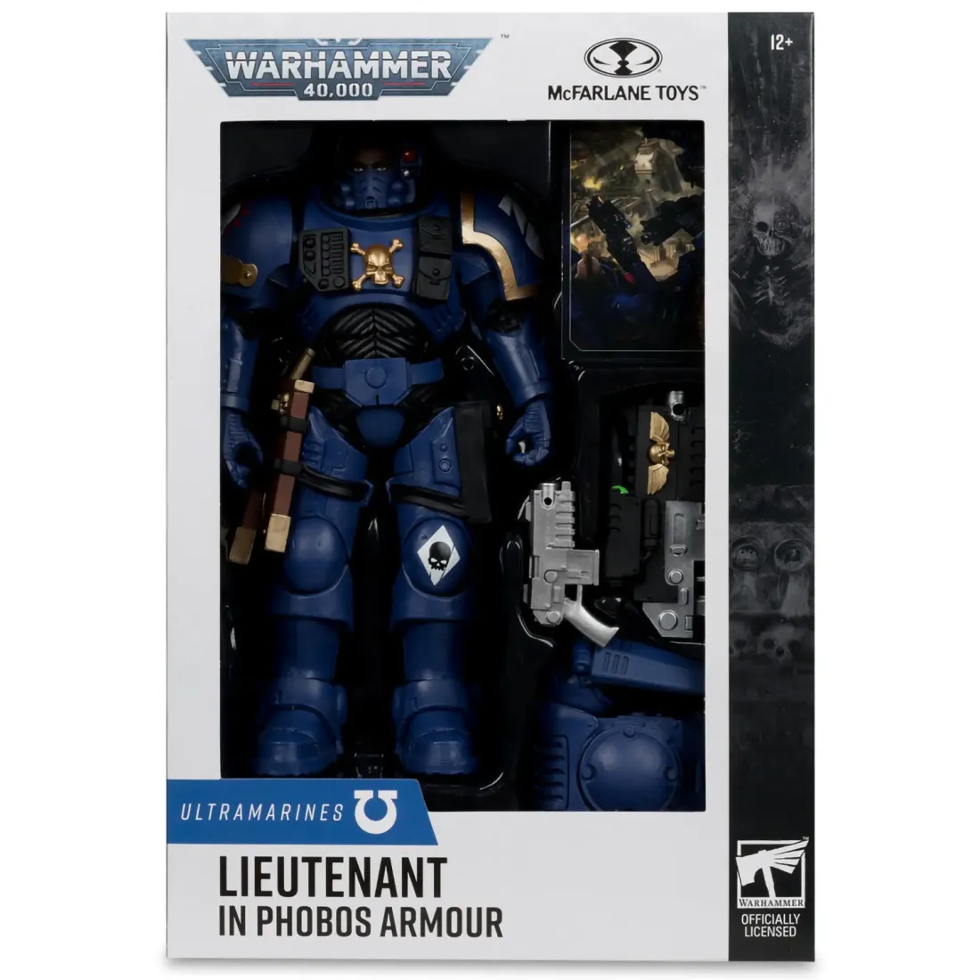 Фигурка Warhammer 40000 Figures Wv11 Lieutenant In Phobos Armor (Space Marine) 18см