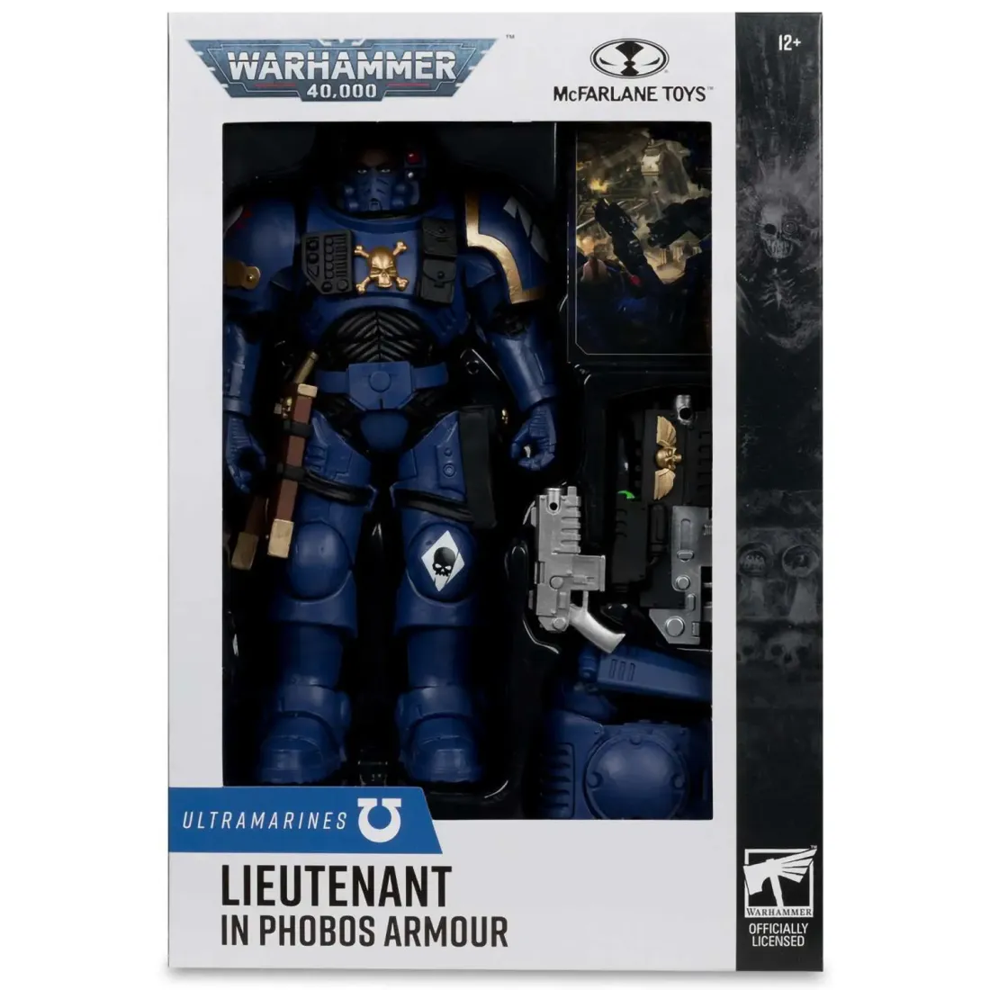 Фигурка Warhammer 40000 Figures Wv11 Lieutenant In Phobos Armor (Space Marine) 18см