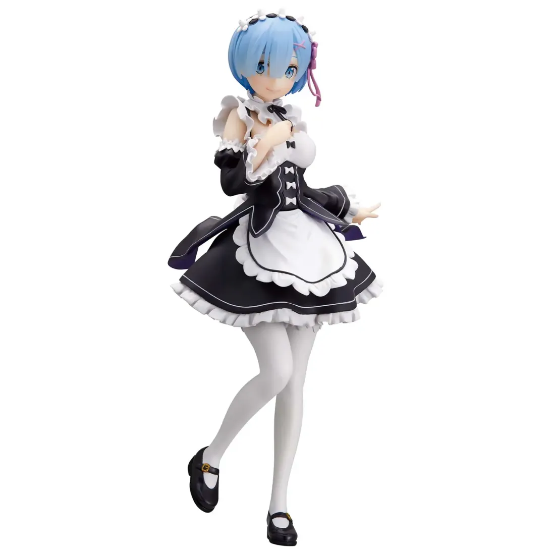 Фигурка аниме Жизнь в Альтернативном Мире с Нуля Re Zero Рэм Rem maid ver. 24см 87851