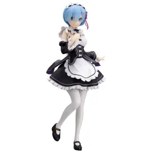 Фигурка аниме Жизнь в Альтернативном Мире с Нуля Re Zero Рэм Rem maid ver. 24см 87851