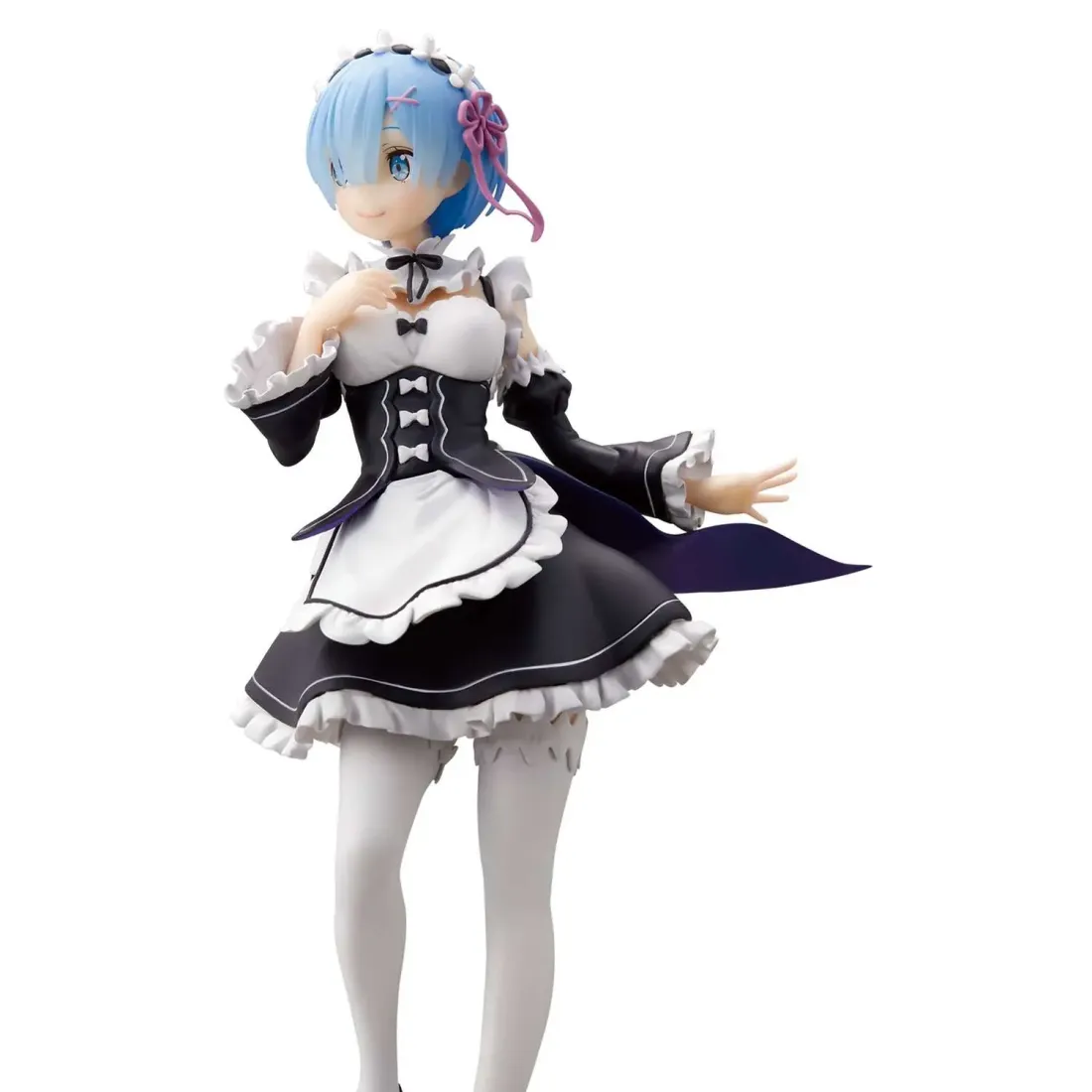 Фигурка аниме Жизнь в Альтернативном Мире с Нуля Re Zero Рэм Rem maid ver. 24см 87851