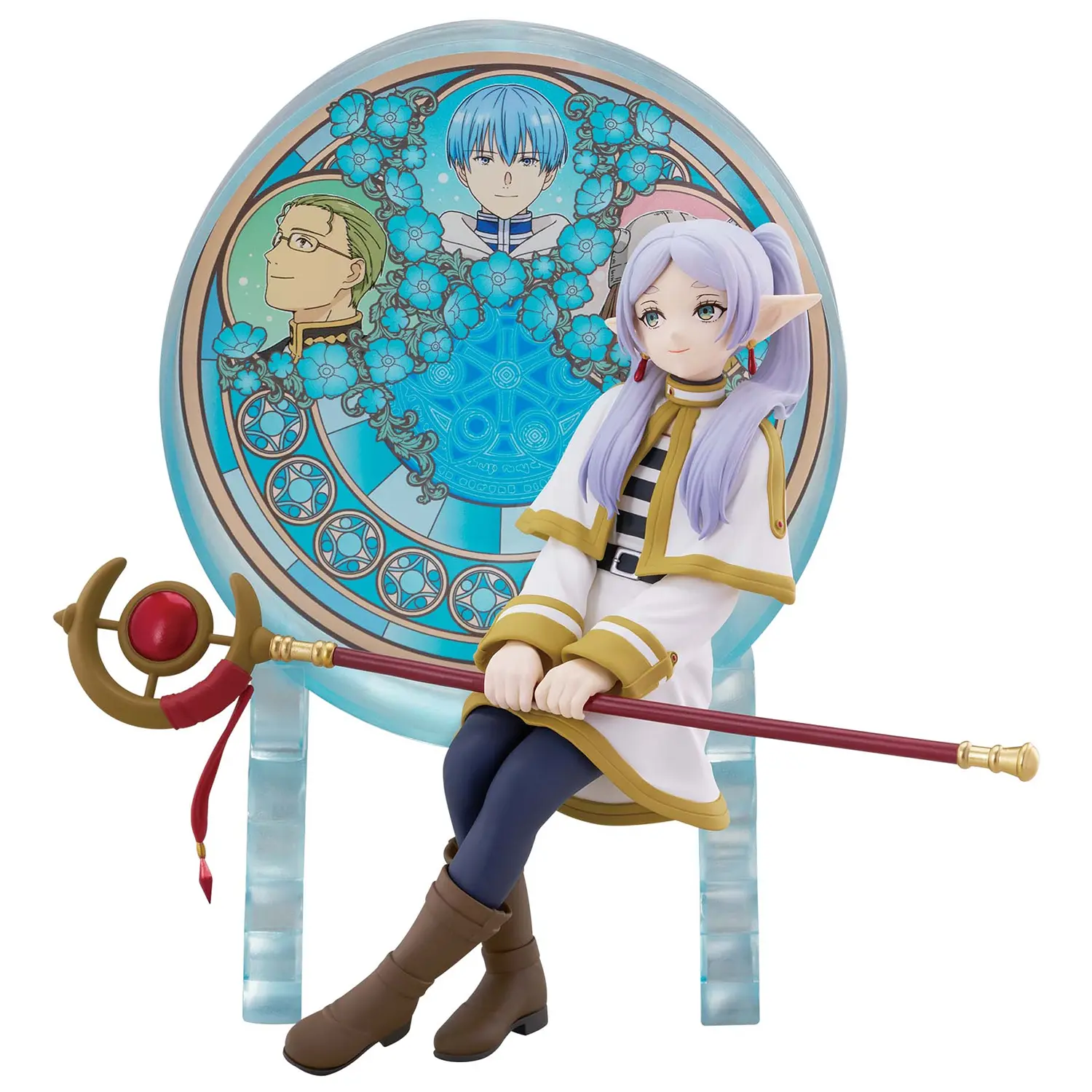 Фигурка аниме Провожающая в последний путь Фрирен Frieren Витраж Фрирен 15см 88964