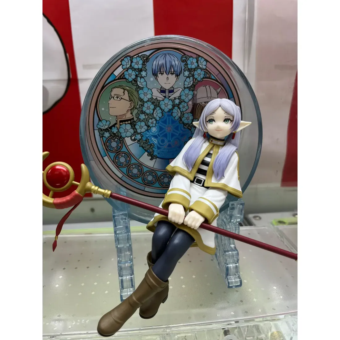Фигурка аниме Провожающая в последний путь Фрирен Frieren Витраж Фрирен 15см 88964