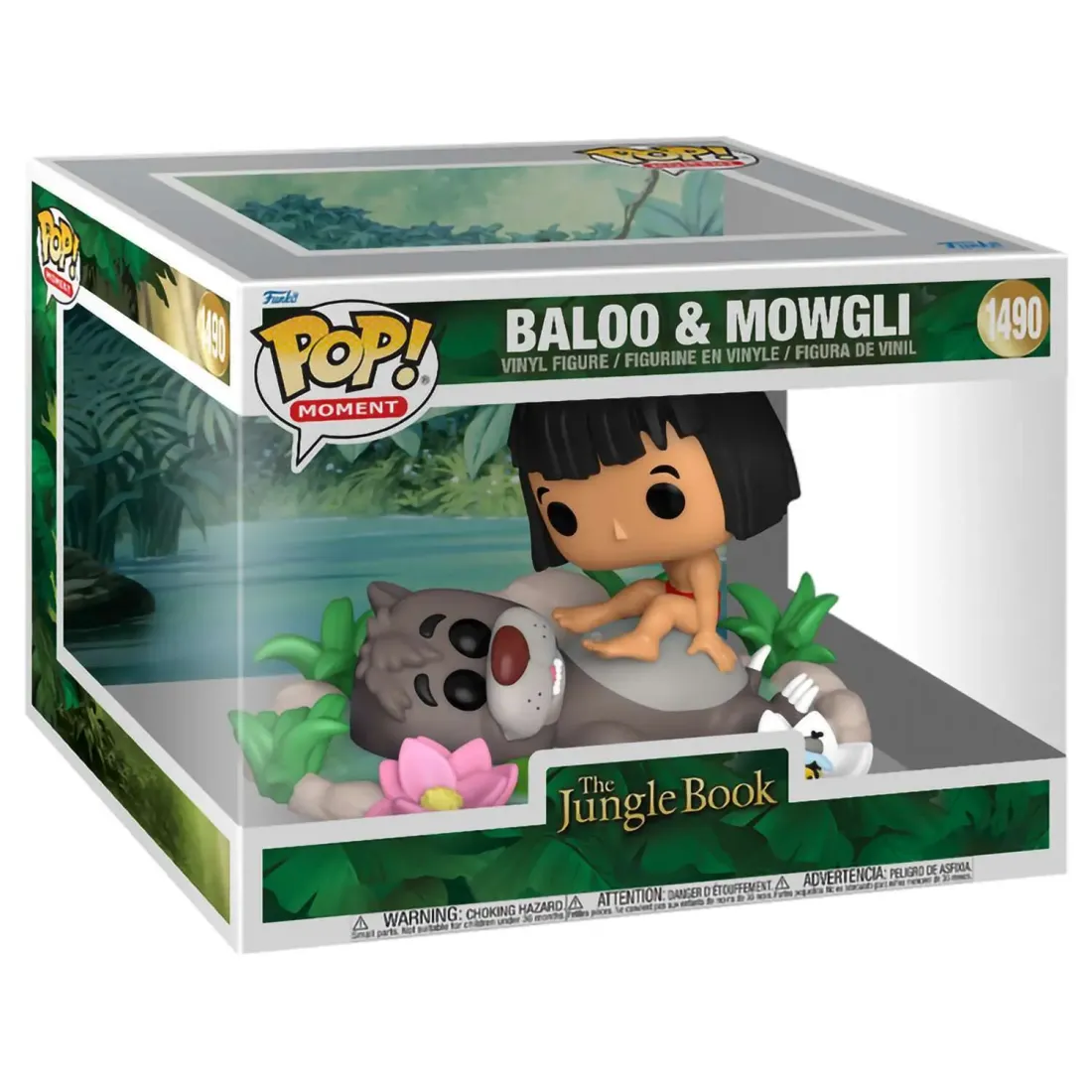 Фигурка Funko POP! Moment Disney The Jungle Book S2 Baloo and Mowgli (1490) 80789