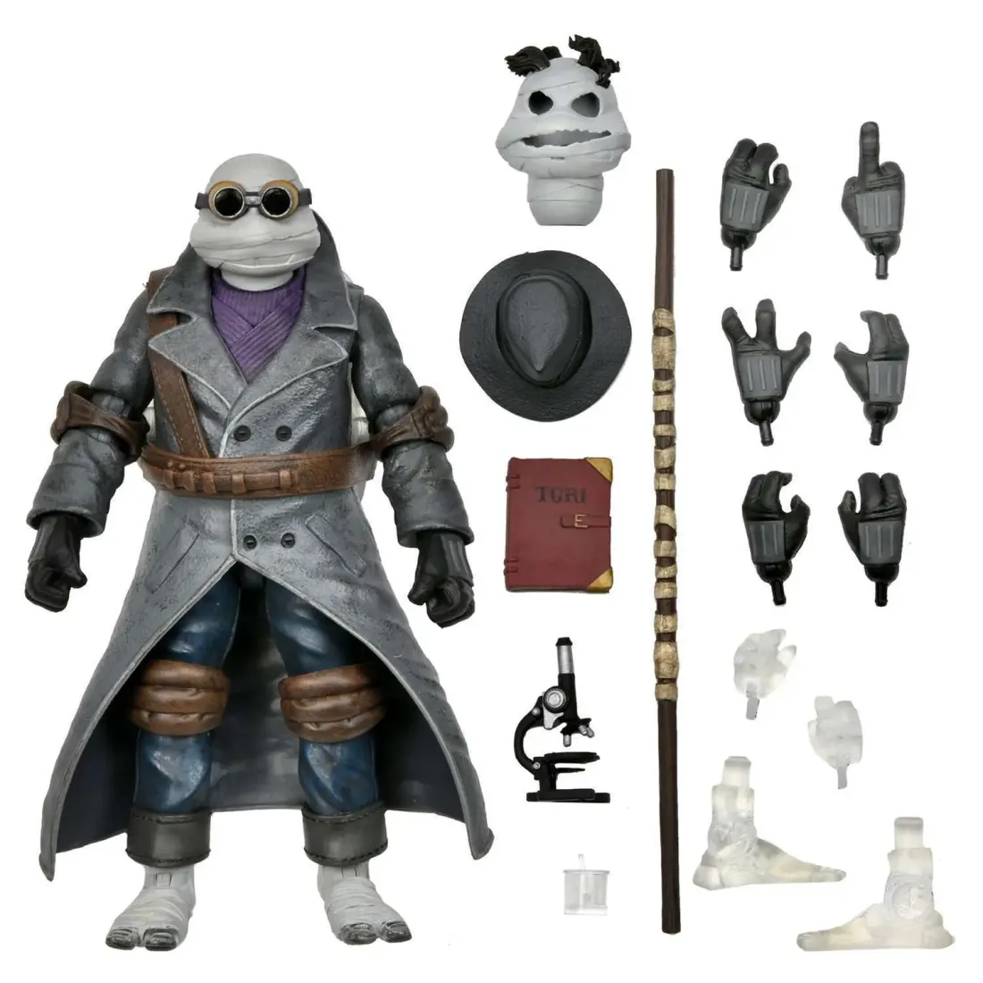 Фигурка NECA Монстры Универсал Черепашки-ниндзя Ultimate Donatello as The Invisible Man 542590