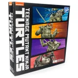 Фигурки Черепашки-ниндзя Донателло, Леонардо, Рафаэль, Микеланджело IDW Comics (Ч/Б) BST AXN 30см