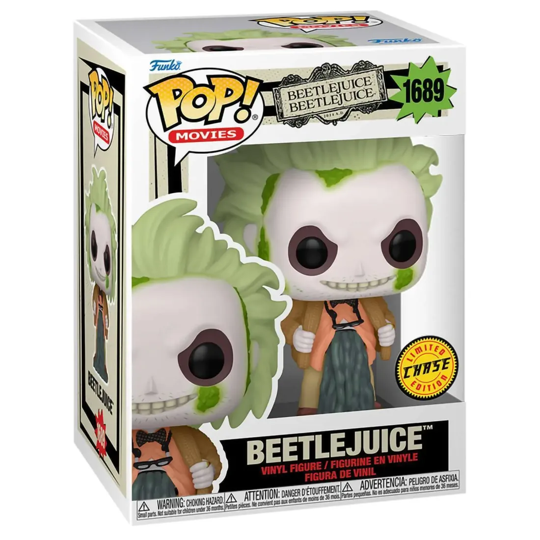 Фигурка Funko POP! Movies Beetlejuice 2 Beetlejuice w/Chase (1689) 82653