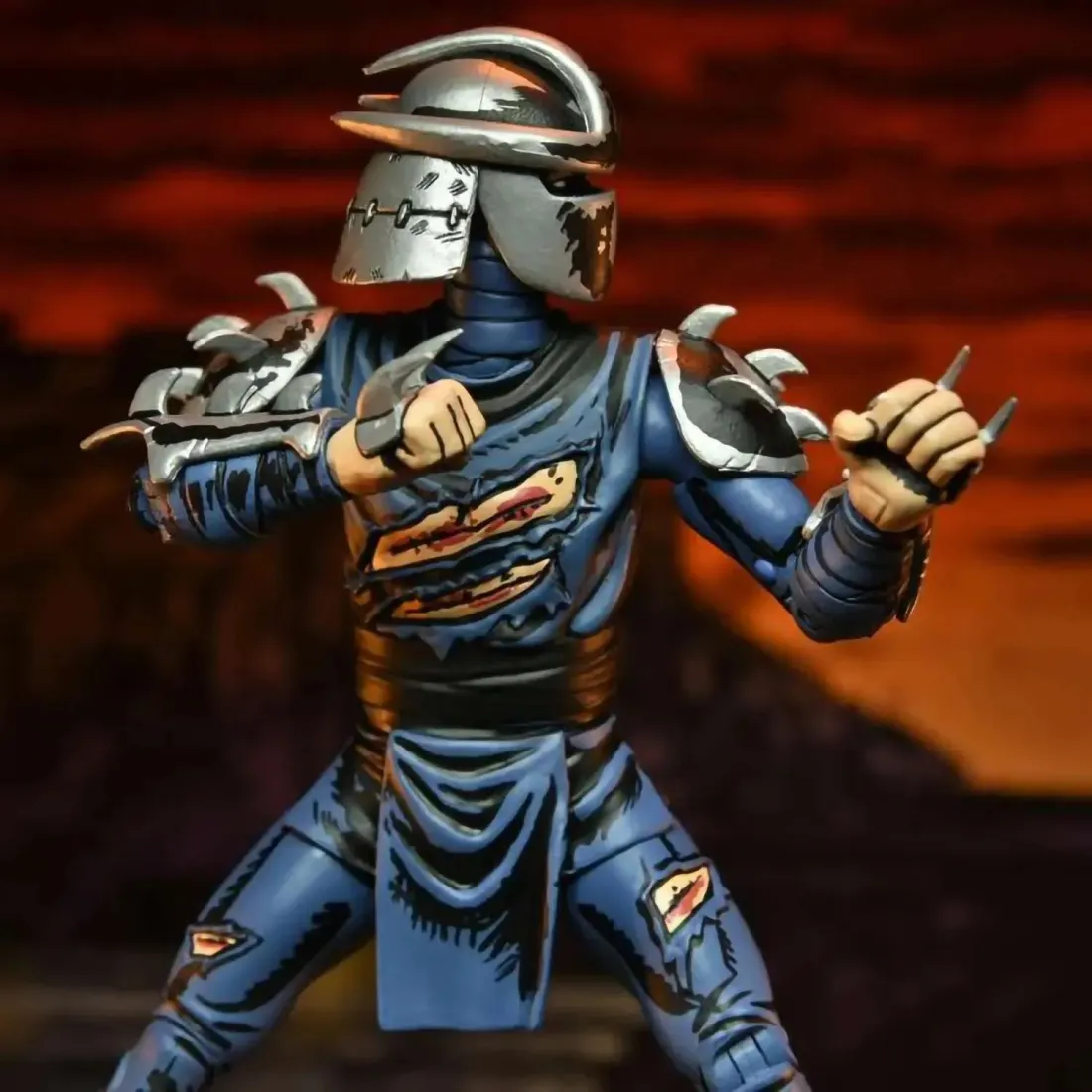 Фигурка Черепашки-ниндзя Mirage Comics Battle Damaged Shredder 18см 2542897