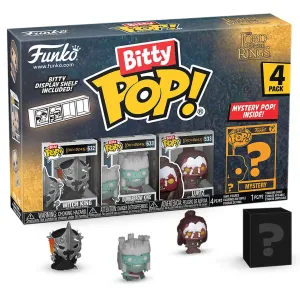Набор Funko Bitty POP! LOTR Witch King+Dunharrow King+Lurts+Mystery (1 of 4) 4шт 75459