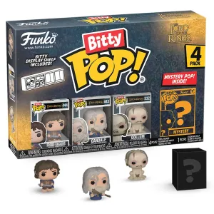 Фигурка Funko Bitty POP! LOTR Frodo Baggins+Gandalf+Gollum+Mystery (1 of 4) 4PK 75456
