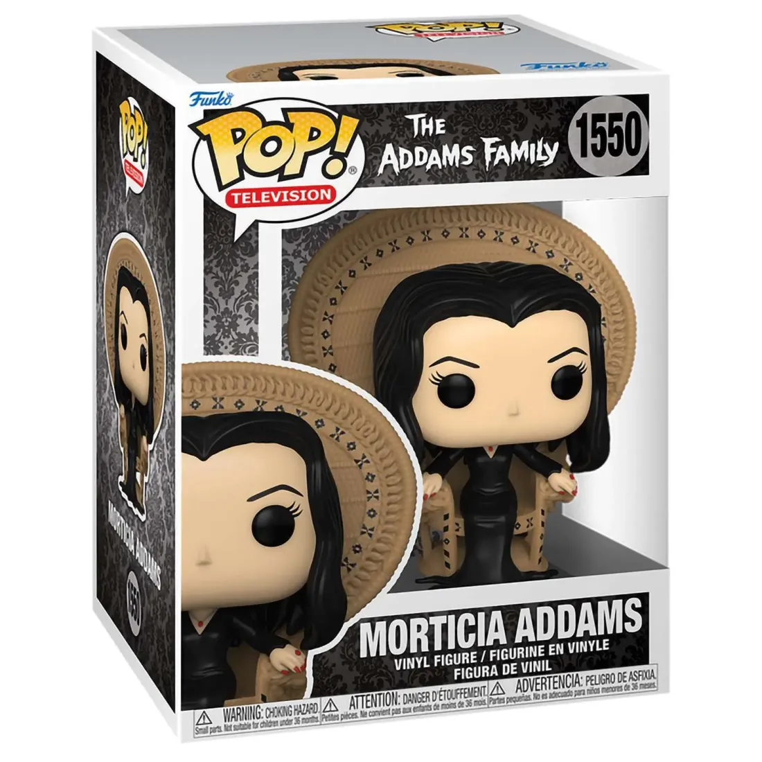 Фигурка Funko POP! Premium TV Addams Family Morticia Addams in Chair (1550) 81207