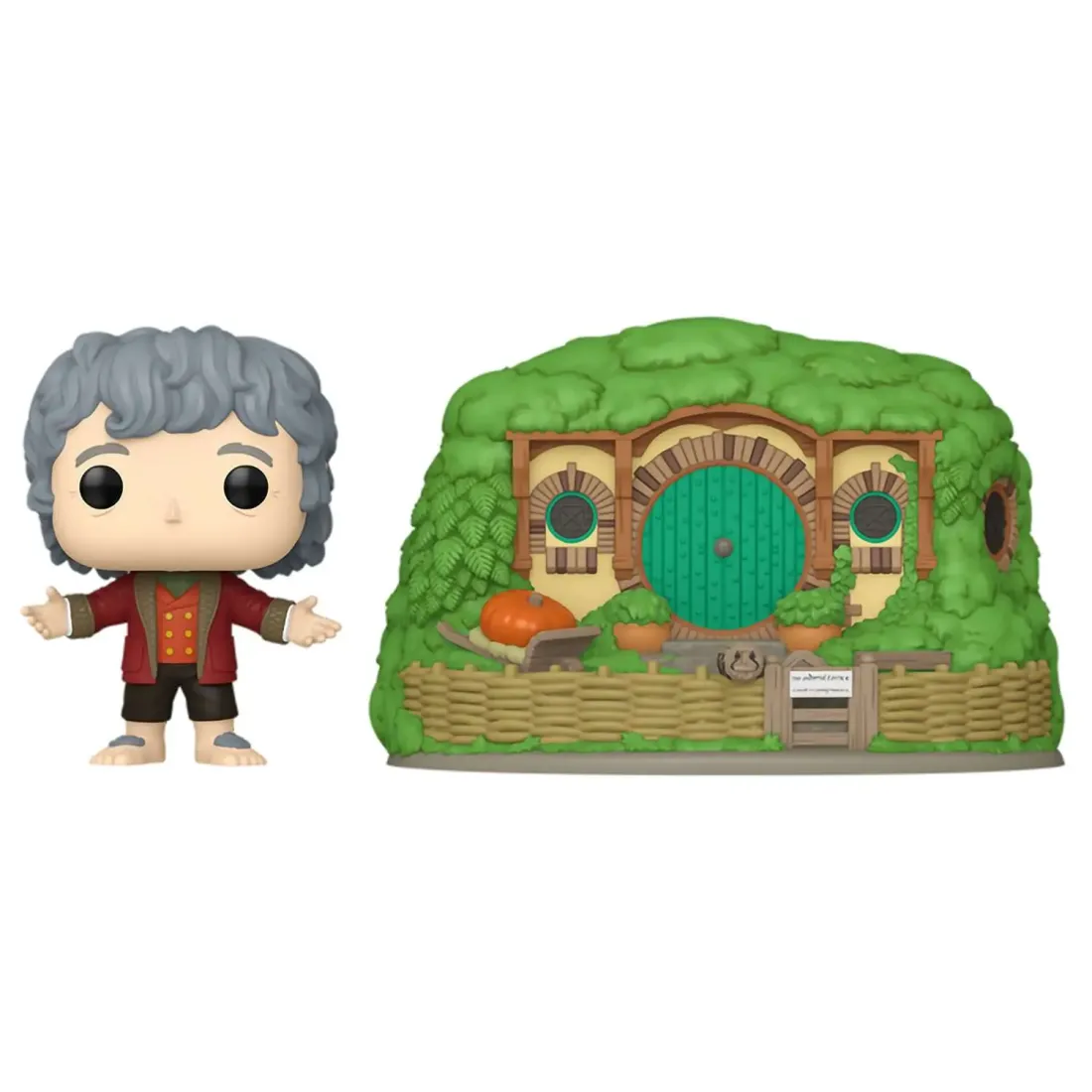 Фигурка Funko POP! Town LOTR Bilbo Baggins with Bag-End (39) 80835