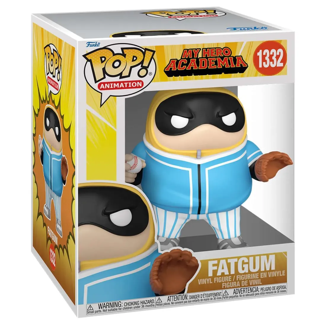 Фигурка Funko POP! Animation My Hero Academia HLB Fatgum (baseball) 6" (1332) 70617