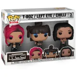 Фигурка Funko POP! Rocks TLC Scrubs T-Boz/Left Eye/Chilly 3PK 79709