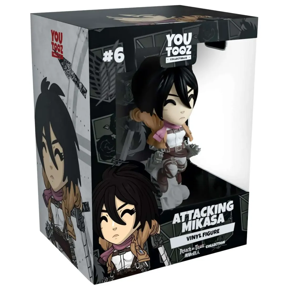 Фигурка Attack on Titan Attacking Mikasa Ackerman #6 11 см 5554608