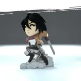 Фигурка Attack on Titan Attacking Mikasa Ackerman #6 11 см 5554608