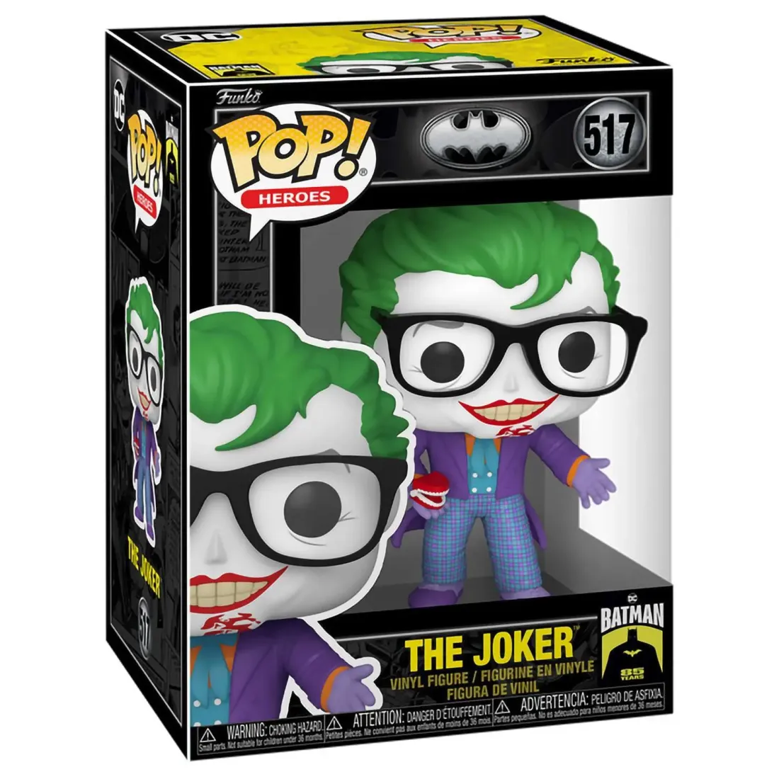 Фигурка Funko POP! Heroes Batman 85th Joker with Teeth (517) 80687
