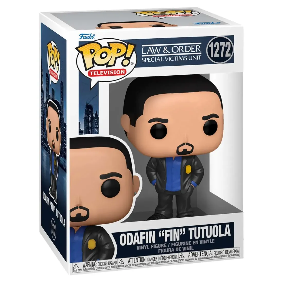 Фигурка Funko POP! TV Law & Order SVU Odafin "Fin" Tutuola (1272) 61405