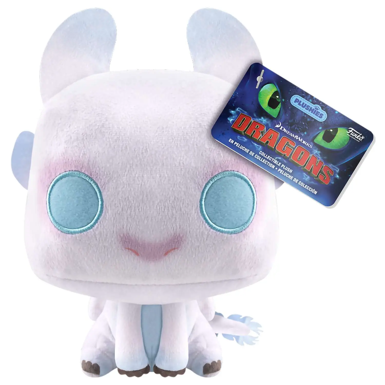 Фигурка плюшевая Funko Plush How to Train Your Dragon Light Fury 7" 81182