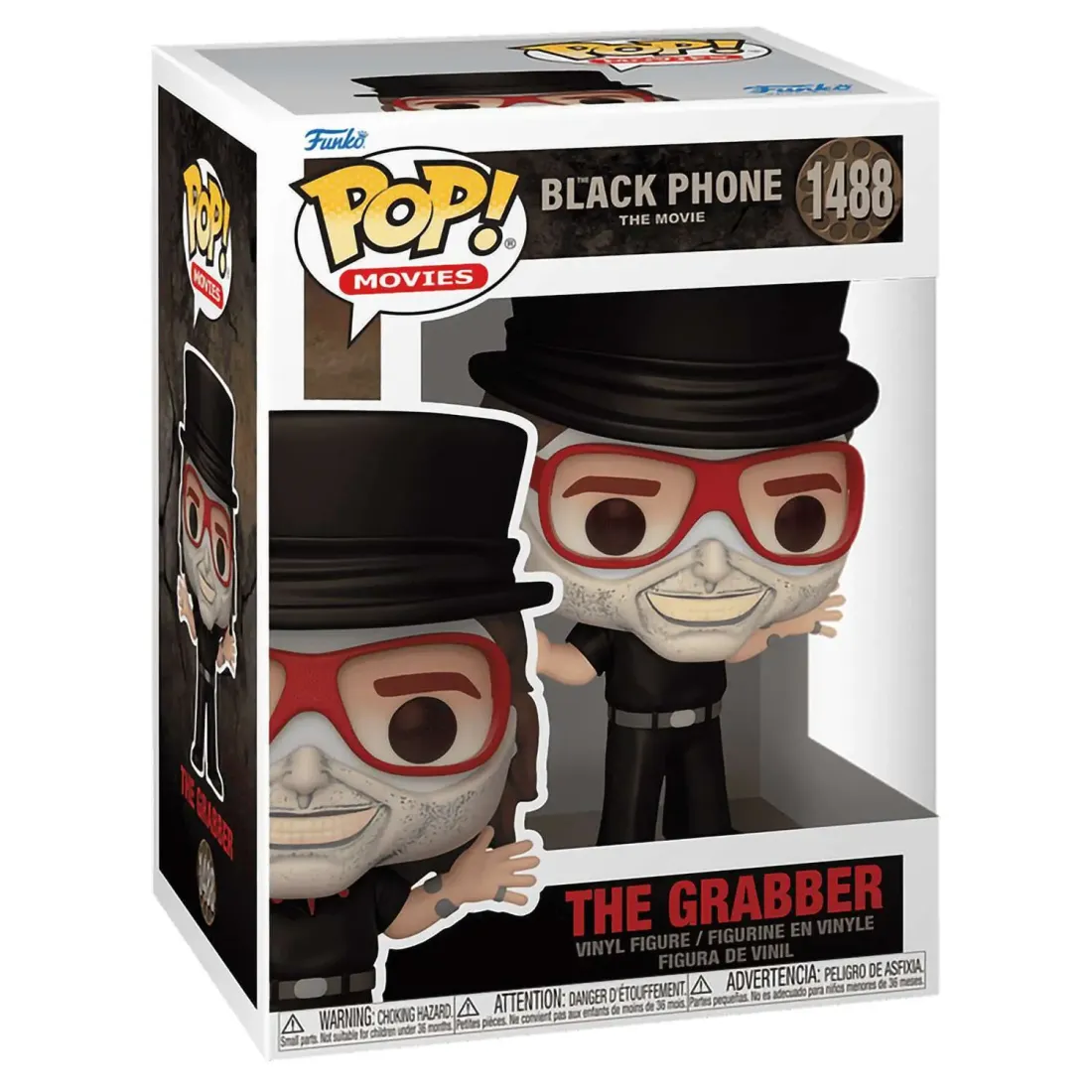 Фигурка Funko POP! Movies Black Phone The Grabber w/Chase (1488) 75908