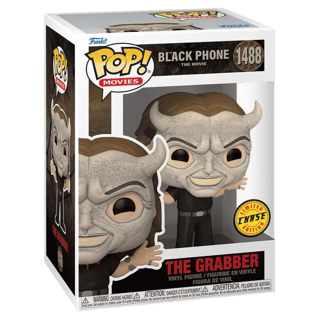 Фигурка Funko POP! Movies Black Phone The Grabber w/Chase (1488) 75908