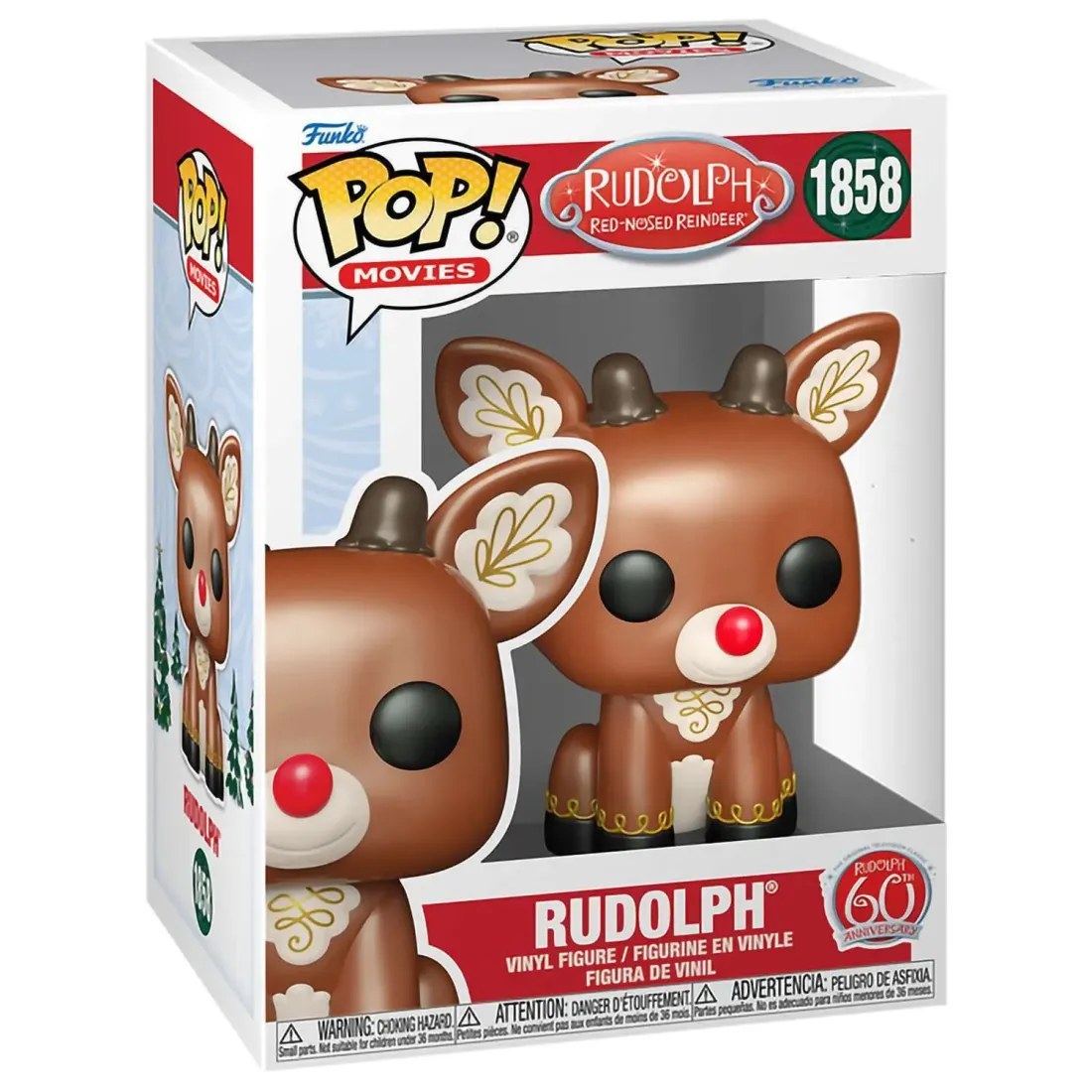 Фигурка Funko POP! Movies Rudolph 60th Rudolph Sitting (1858) 79945