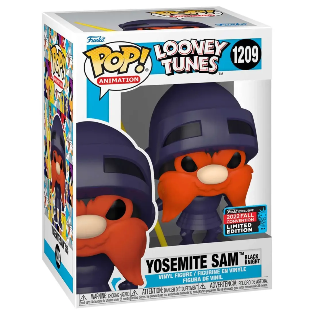 Фигурка Funko POP! Animation Looney Tunes Yosemite Sam Black Knight NYCC22 (Exc) (1209) 67044