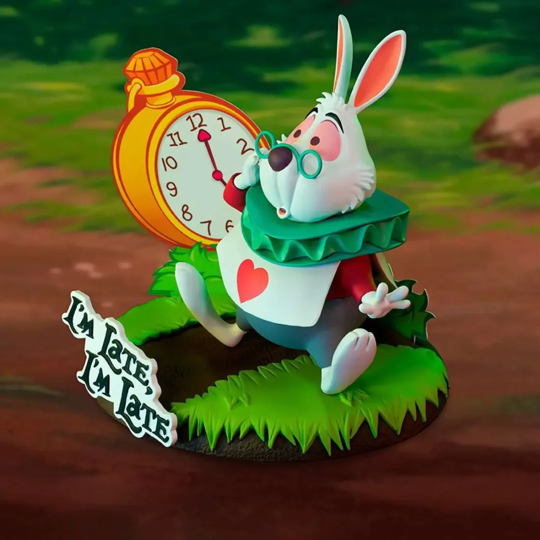 Фигурка Disney Алиса в Стране чудес White rabbit 10см ABYFIG043