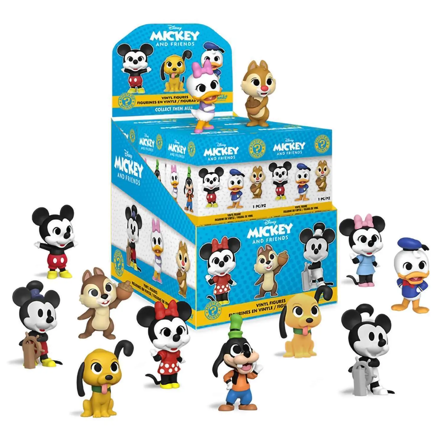 Фигурка Funko Mystery Minis Disney Mickey & Friends 1 штука в ассортименте (из 12) 59617