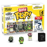 Фигурка Funko Bitty POP! Minions Bride Kevin+Frankenbob+Creature Mel+Mystery (1 of 4) 4PK 73036