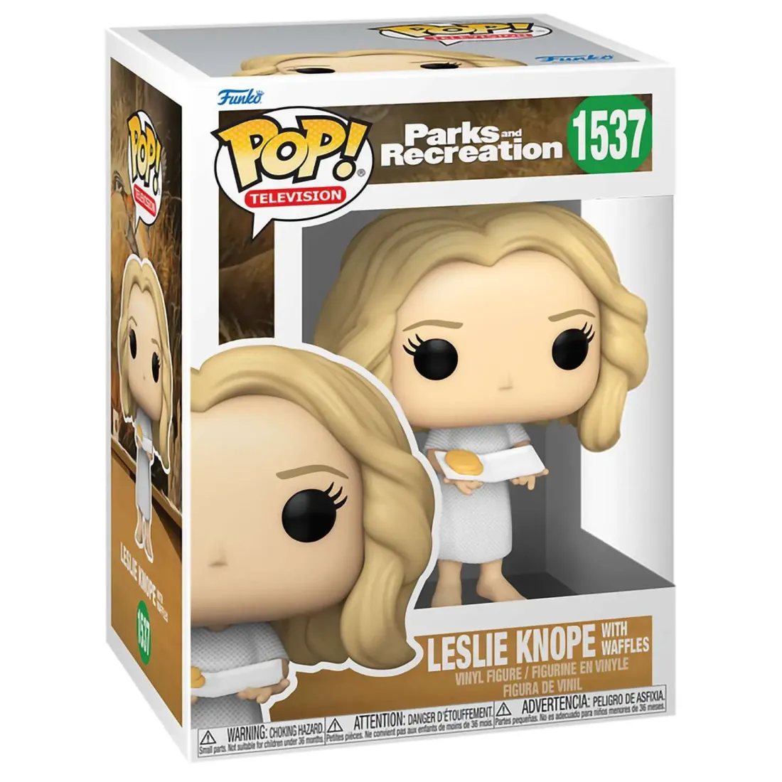 Фигурка Funko POP! TV Parks and Recreation Leslie Knope with Waffles (1537) 80170