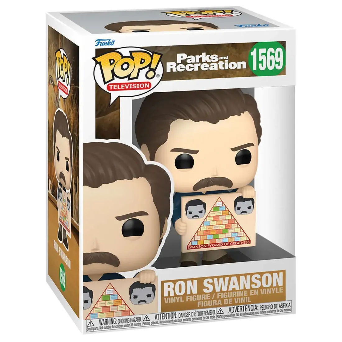 Фигурка Funko POP! TV Parks and Recreation 15th Ron Swanson (1569) 80175