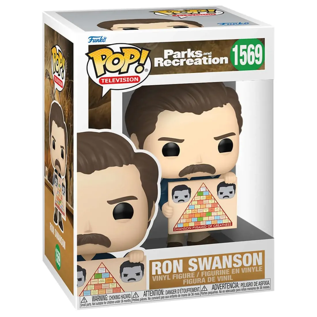 Фигурка Funko POP! TV Parks and Recreation 15th Ron Swanson (1569) 80175