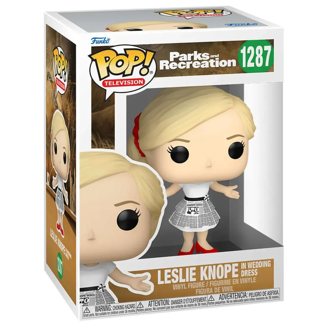 Фигурка Funko POP! TV Parks and Recreation Leslie Knope in Wedding Dress (1287) 65694
