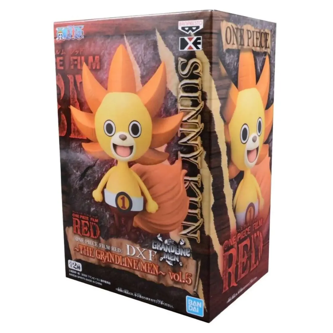 Фигурка One Piece The Grandline Men Film RED Sunny-Kun vol. 5 6cm 4983164190632