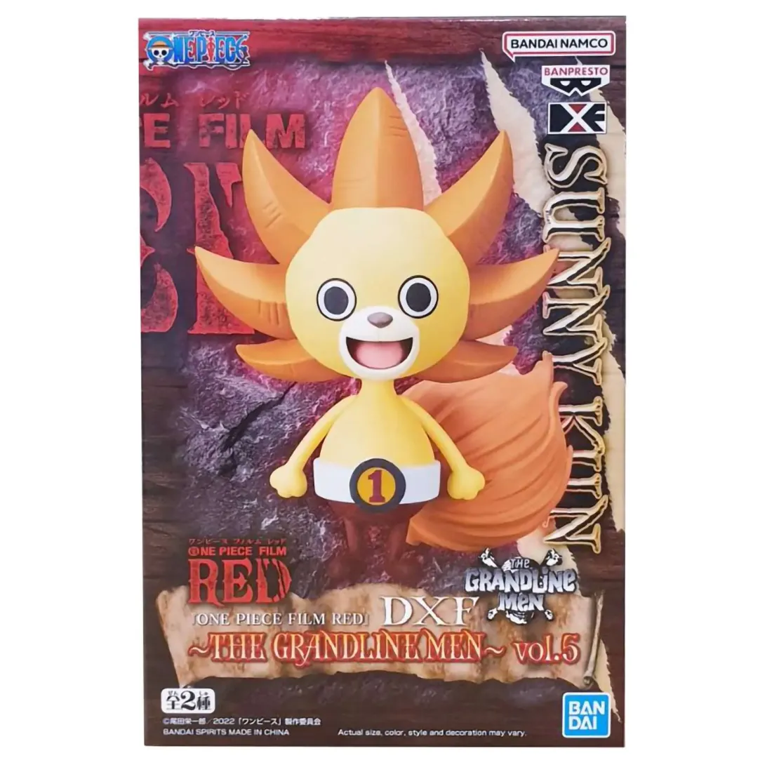 Фигурка One Piece The Grandline Men Film RED Sunny-Kun vol. 5 6cm 4983164190632